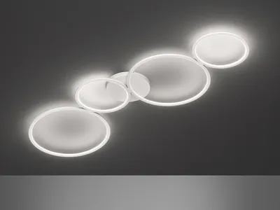 Produktbild von Trio Rondo LED Deckenleuchte  37W dimmbar Weiß Matt warmweiss