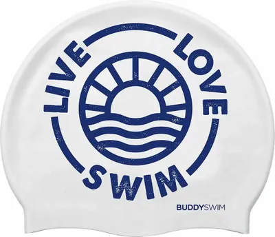 Produktbild von Buddyswim Lls2 Badekappe Silber Silber One Size