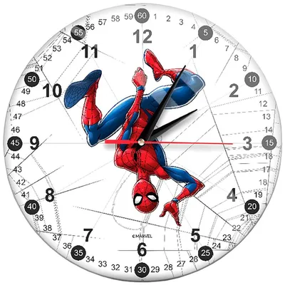 Image de Horloge murale Marvel Spiderman