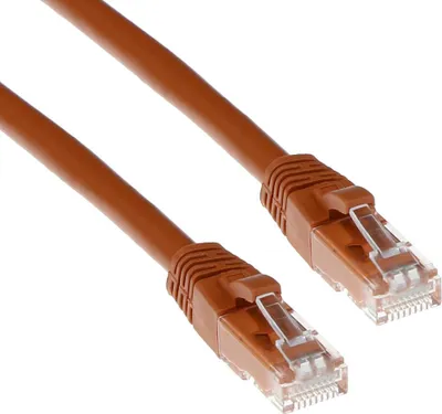 Zdjęcie produktu dla ACT IS1601, 1 m, Cat6, RJ-45, RJ-45, Brązowy