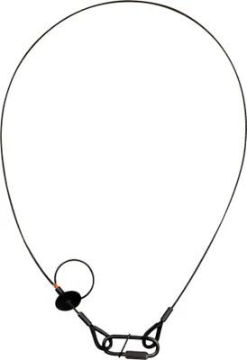 Produktbild von Saveking Safety Cable 3 mm - BGV-C1 WLL: 20 kg - 100 cm - Schwarz