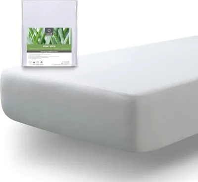 Produktbild von Tural - Matratzenschoner mit Aloe Vera-Behandlung Wasserdicht und atmungsaktiv | Frottee aus 100% Baumwolle Wasserundurchlässige matratzenauflage