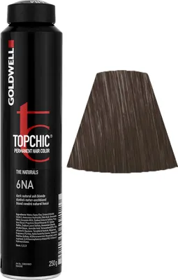 Produktbild von Goldwell Topchic The Naturals, Braun, 6NA, Dark Natural Ash Blonde, Unisex, 250 ml, Alle Haare