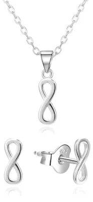 Produktbild von AGSET365R Sterlingsilber-Schmuckset ( Halskette, Anhä nger, Ohrringe)