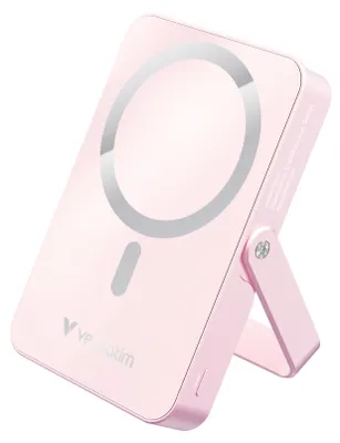 Immagine prodotto di Verbatim Power Bank mit Standfuß mag.wireless 10000mA pink  32267