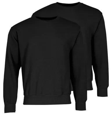 Produktbild von Classic Set-In Sweat ,Farbe: schwarz ,Größe: 3XL