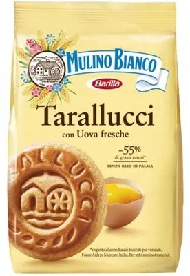 Image de Biscotti Mulino Bianco Biscotti Frollini Tarallucci aux oeufs frais, 350 gr