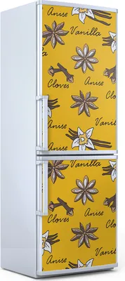 Produktbild von Magnete Dekorative - 60 cm x 180 cm - Küche Magnetmatte Kühlschrankmagnete - Gewürze Vanilleblüte Nelken