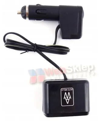 Produktbild von KFZ Doppel-Zigarettenanzünder Splitter mit 2 USB Anschlüssen