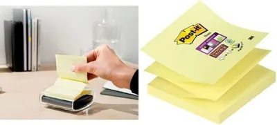 Immagine prodotto di Post-it  R350-12SSCY  Post-it Super Sticky Z-Notes, 76 x 127 mm, kanariengelb