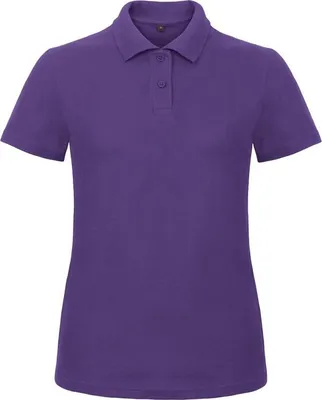 Obrázek produktu pro Dámské polo tričko, krátký rukáv - B&C ID.001/W - purple - velikost L