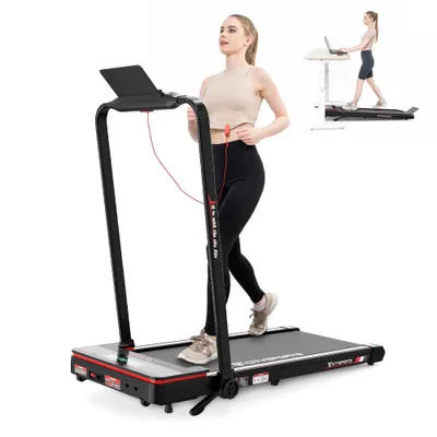 Zdjęcie produktu dla Bieżnia domowa CITYSPORTS WP3, silnik 1400 W, zakres prędkości 1-12 km/h, z podłokietnikami, składana, zintegrowane kółka.