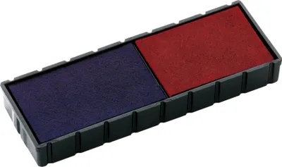 Obrázek produktu pro Razítkovací polštářek COLOP E/12/S2 modrý/červený