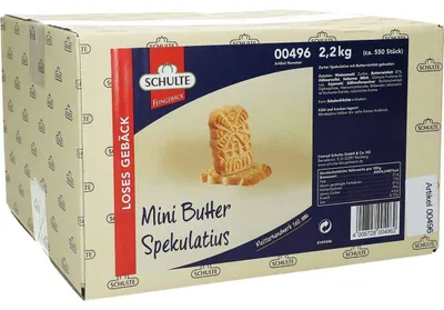 Produktbild von Schulte Mini Butter Spekulatius 2,2kg