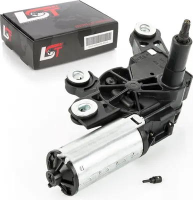 Produktbild von Wischermotor Scheibenwischer Motor Heckscheibe hinten mit Düse für VW POLO 9N