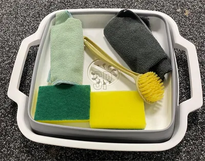 Produktbild von Reinigungsset 6-teilig mit Spülschüssel