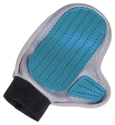 Produktbild von Nobby Pflegehandschuh Gummi- und Mikrofaserseite