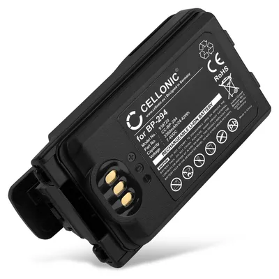 Immagine prodotto di CELLONIC 1x Batteria per Dispositivo radio Compatibile con Icom IC-F52D, IC-F62D, IC-M85, BP-294 – (3300mAh, 7.4V)