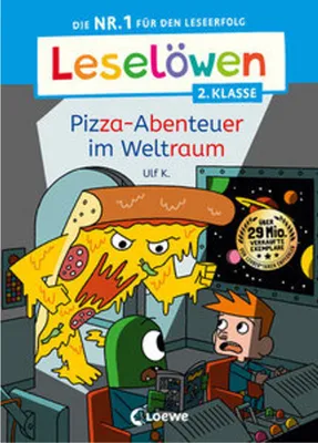 Produktbild von Leselöwen 2. Klasse - Pizza-Abenteuer im Weltraum