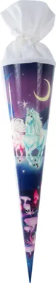 Produktbild von Goldbuch 97579 Schultüte Einhorn - rund, 70 cm