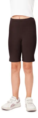 Image de Leggings courts en coton pour fille Bellivalini BLV50-281 (marron, 122)