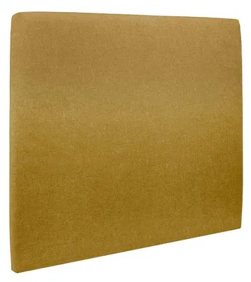 Produktbild von Kopfteil gepolstertes – gelber Stoff - 140 cm
