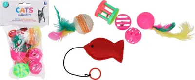 Produktbild von 6-teiliges Katzenspielzeug-Set