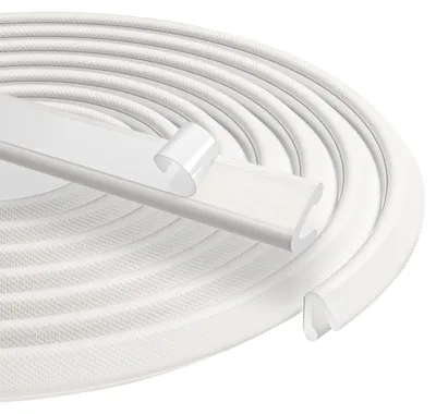 Productafbeelding van V-vormige deurafdichting, zelfklevend, 6 m, voor effectieve isolatie