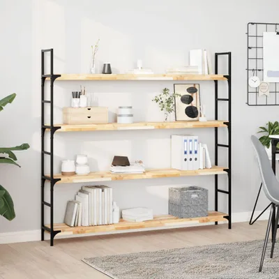 Zdjęcie produktu dla Półka Ścienna, 160X20X4 Cm, Surowe Lite Drewno Akacjowe Lumarko!
