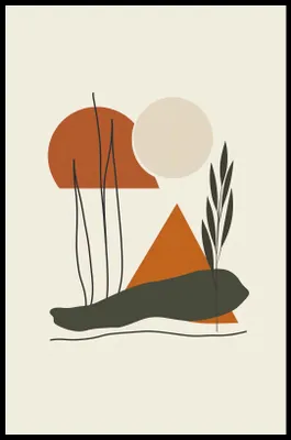 Produktbild von Poster 53x81cm Beigeblick