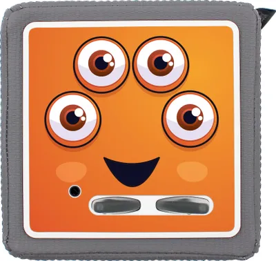 Produktbild von Schutzfolie kompatibel mit Toniebox 1 passgenaue Folie mit Motiv matt Zubehör selbstklebendes Schutzcover Kratzschutz für Musikbox Y031-09 Monster