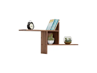 Obrázek produktu pro Skye Decor, Raf-04-Oo-1, Wandregal, Oslo, 100 % MELAMINBESCHICHICHTETETETETETE SPANPLATTEN, 100 x 18 x 50 cm