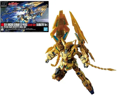 Imagen del producto de Bandai HGUC 1/144 Unicorn Gundam 03 Phenex, modo destrucción - Modelo para montar