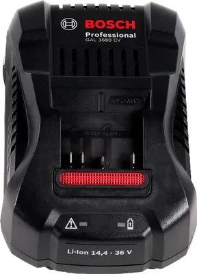 Obrázek produktu pro Bosch GAL 3680 CV, Nabíječka baterií, Bosch, 0,5 h, 220-240 V, 8 A, Krabice