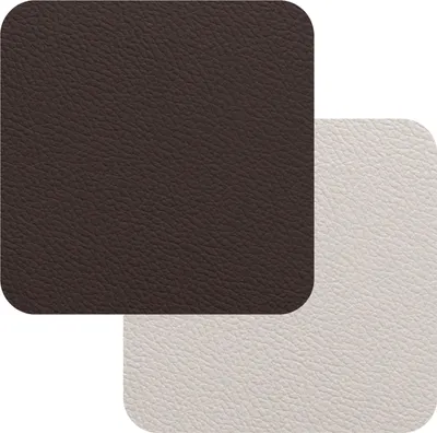 Produktbild von Fleximats Untersetzer, 4er Set, 10x10cm, Braun/Weiß
