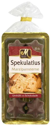 Produktbild von Odenwälder Marzipan Spekulatius Marzipansterne 120g