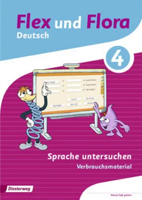 Immagine prodotto di Flex und Flora 4 . Heft Sprache untersuchen: Verbrauchsmaterial
