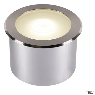 Obrázek produktu pro SLV 1006107 DASAR FLAT 120, zapuštěné podlahové svítidlo z nerezové oceli 7W 4000K IP65/IP67