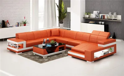 Produktbild von Ecksofa U Form 343 x 282 x 98 cm