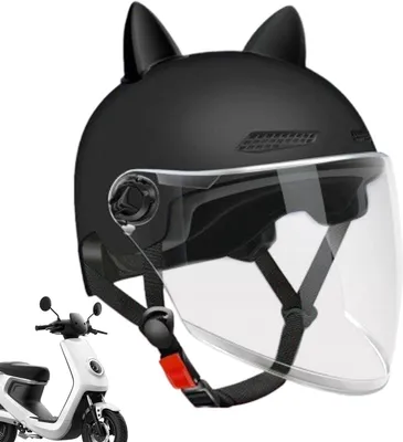 Zdjęcie produktu dla Kask rowerowy z daszkiem - Ochrona głowy - Bezpieczna jazda na rowerze - Regulowany system dopasowania - 29 x 22 x 16,5 cm - Czarny
