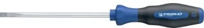 Produktbild von PROMAT Schlitzschraubendreher 125x5,5mm m.Mehrkomp.-Heft