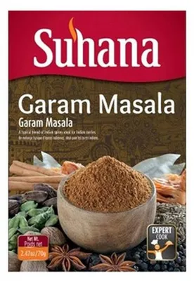 Zdjęcie produktu dla Mieszanka przypraw garam masala Suhana Garam Masala 100g - aromatyczna