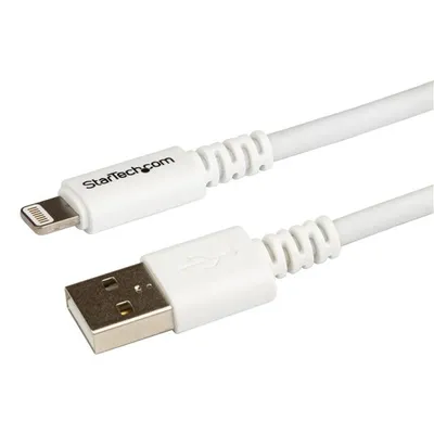 Obrázek produktu pro StarTech.com USBLT3MW, 3 m, Lightning, USB A, Samec, Samec, Bílá