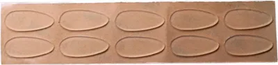 Immagine prodotto di Cuscinetti adesivi per occhiali 19 mm (5 paia)