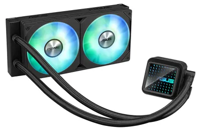 Produktbild von ASUS Prime LC 240 ARGB Computergehäuse All-in-One-Flüssigkeitskühler 12 cm Schwarz