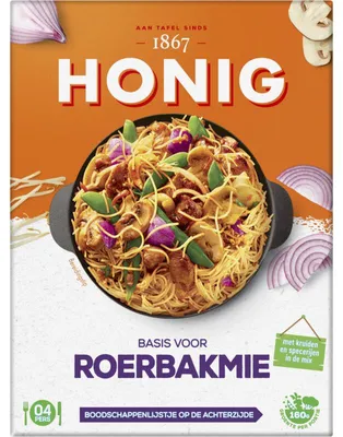 Produktbild von Honig Mix für Rührbratnudeln 41 g – Würzige Gewürzmischung für Pfannengerichte