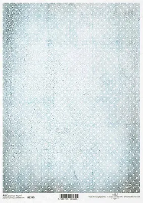 Obrázok produktu pre Ryžový papier na dekupáž v bodkách ITD-R1740 - A4