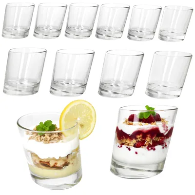 Produktbild von 12x Pisa Whisky-Gläser 250ml Tumbler D.O.F. Glas Scotch dicker Boden