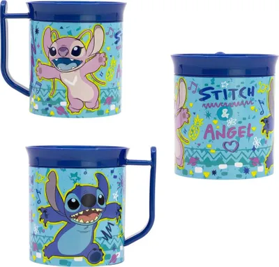 Produktbild von Disney Lilo und Stitch Angel Kinder Trinkbecher Becher 400 ml
