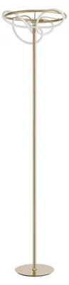 Image de Tiriac LED Lampadaire Métal, Or